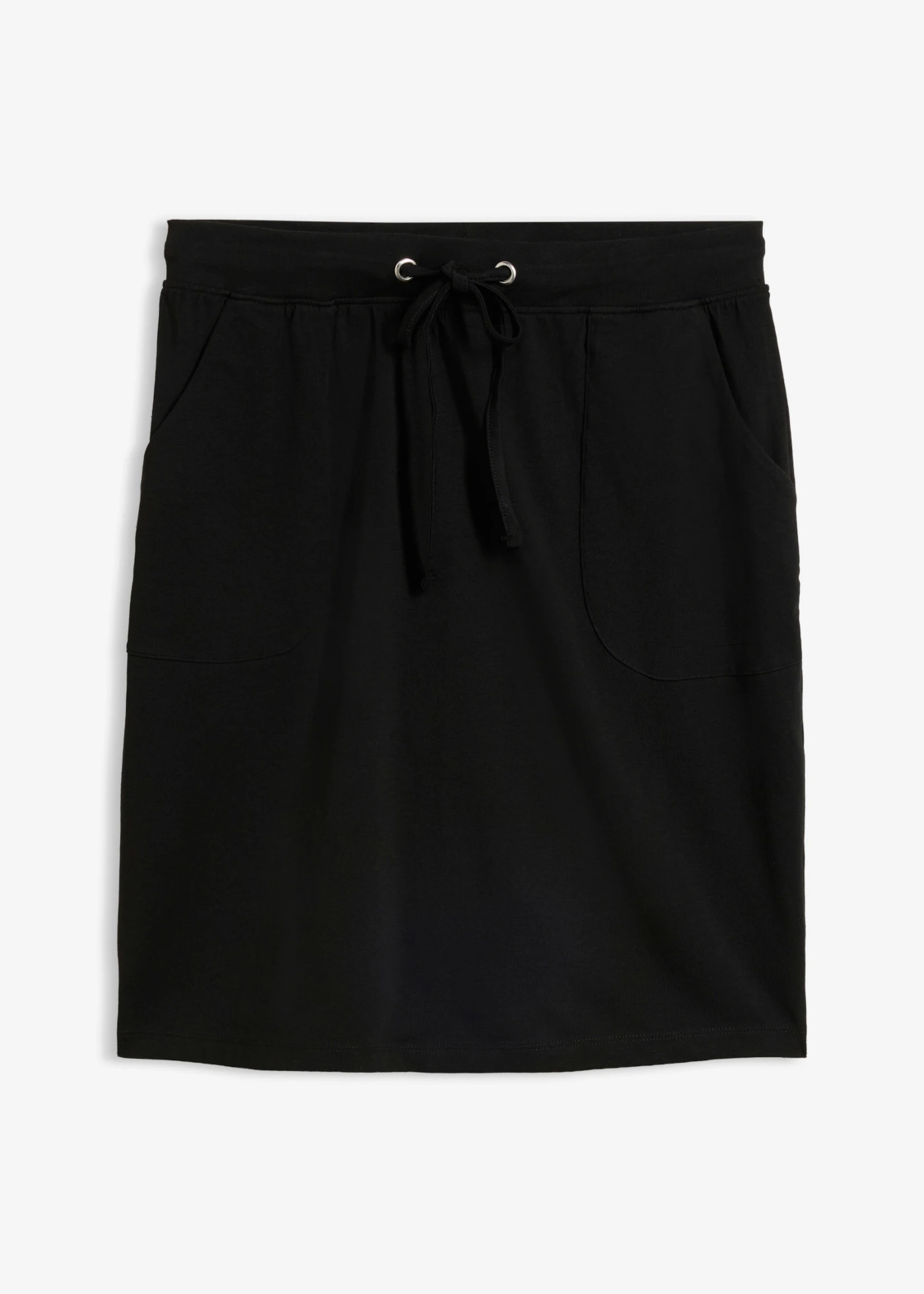 Stretch rok van biologisch katoen met stretch • zwart • bonprix online shop