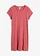 Robe en jersey 100% coton, Couleur: framboise fumé