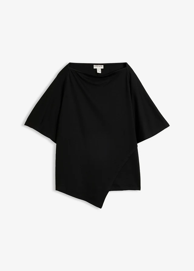 Shirt van biologisch katoen • zwart • bonprix online shop