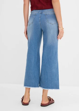 7/8 jeans, wide fit • lichtblauw denim used • bonprix online shop