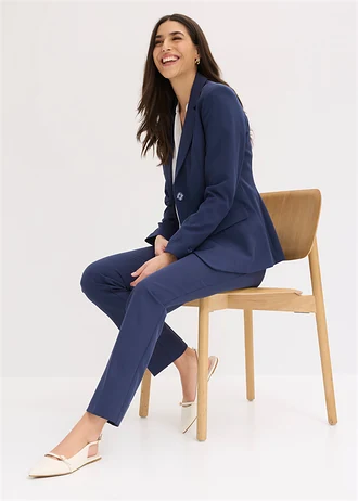 Damespak (2-dlg.) • donkerblauw • bonprix online shop