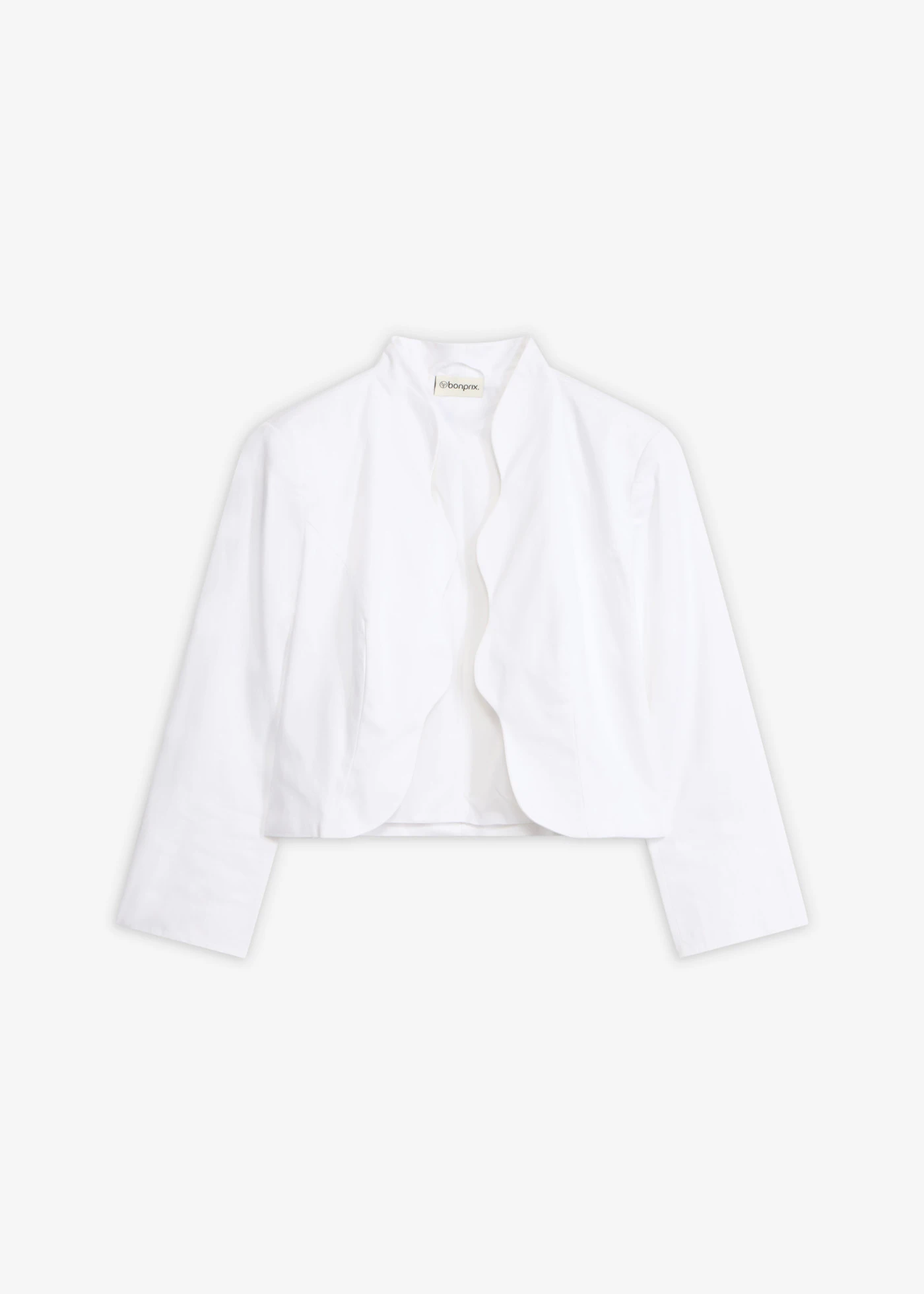 Bolero van fijn katoen • wit • bonprix online shop