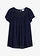 Blouse van viscose, Kleur: donkerblauw