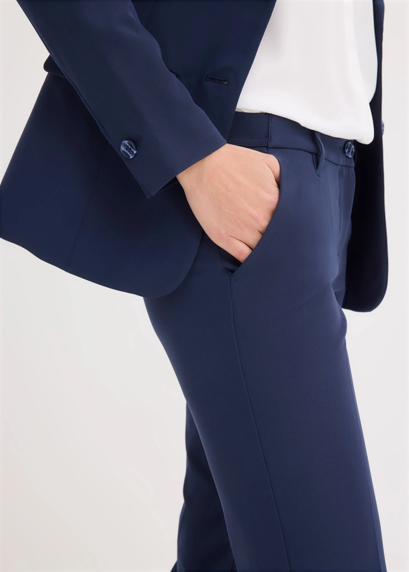 Damespak (2-dlg.) • donkerblauw • bonprix online shop