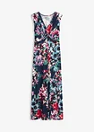 bleu foncé floral