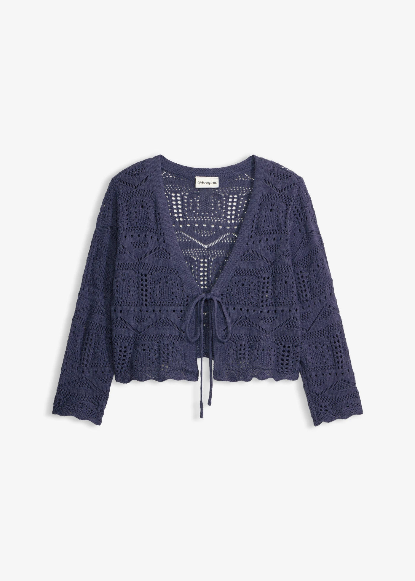 Ažurové bolerko • indigo • bonprix obchod