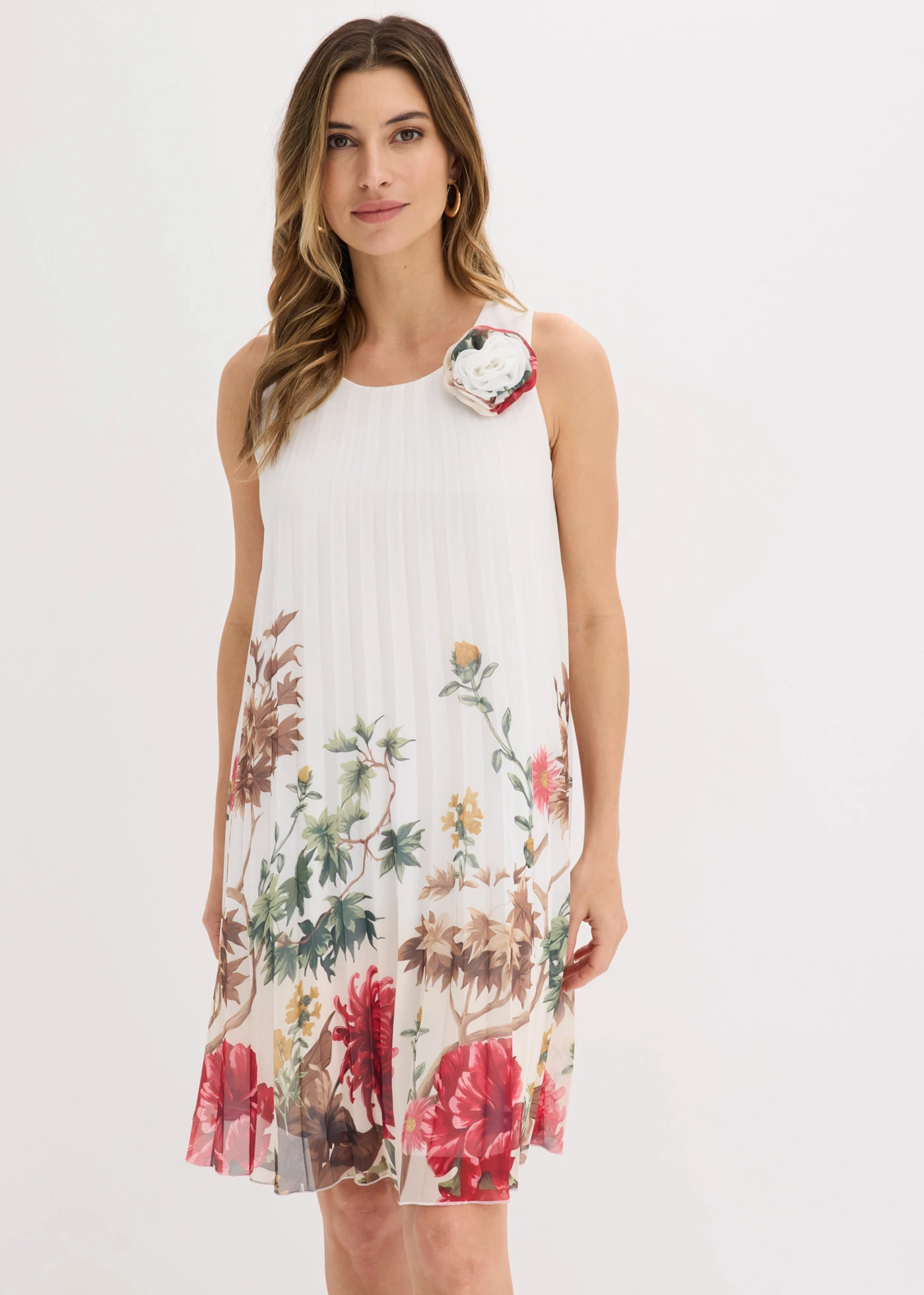 Robe courte • blanc floral • product-page.page-title-suffix