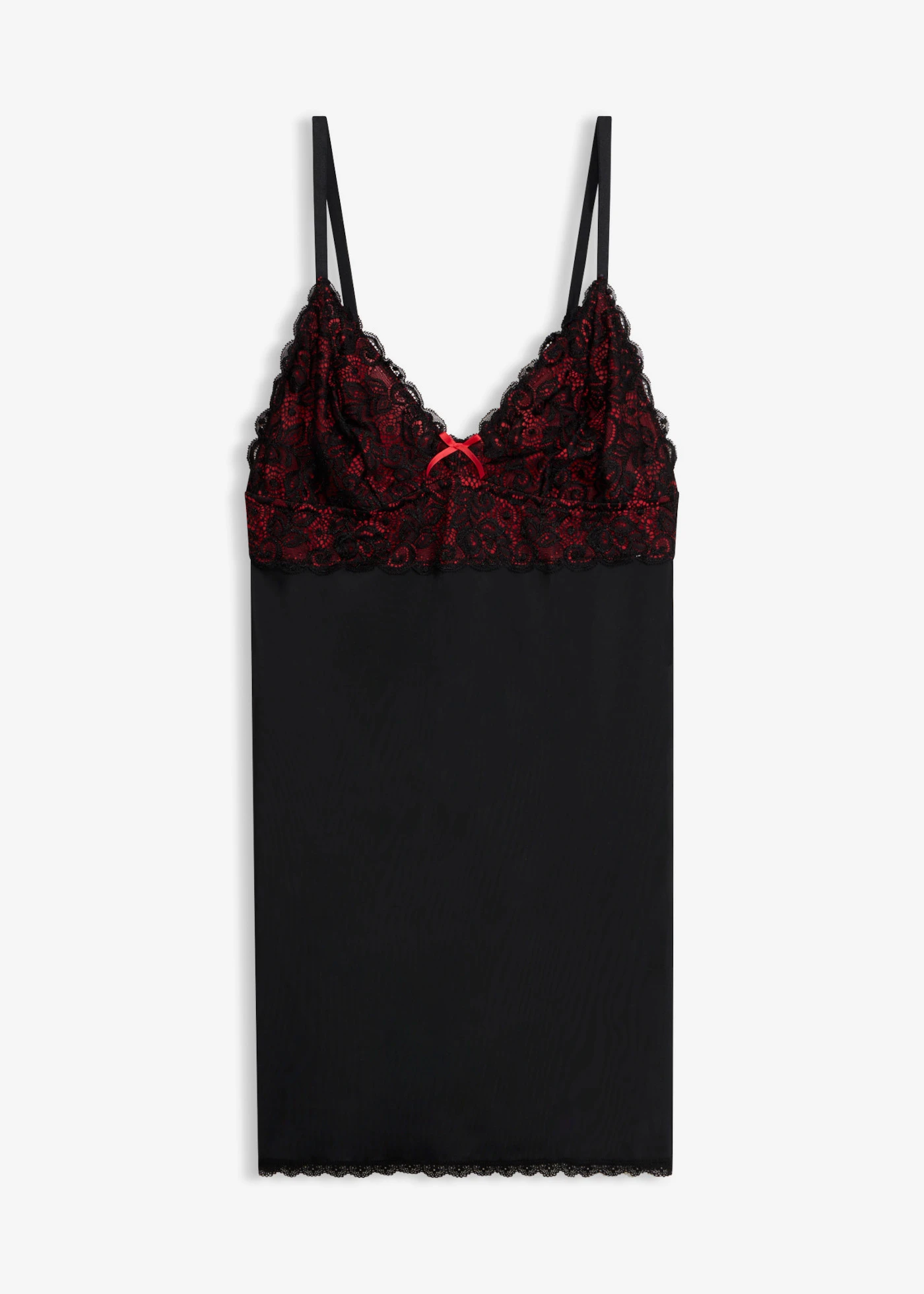 Nuisette • noir/rouge • Boutique bonprix