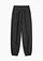 Pantalon ballon en viscose fluide, Couleur: noir pois blanc