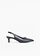 Slingback pumps met smalle hak, Kleur: donkerblauw