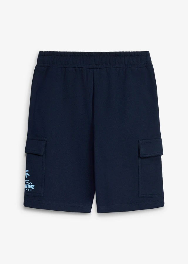 Cargo sweatbermuda van puur biologisch katoen • donkerblauw • product-page.page-title-suffix