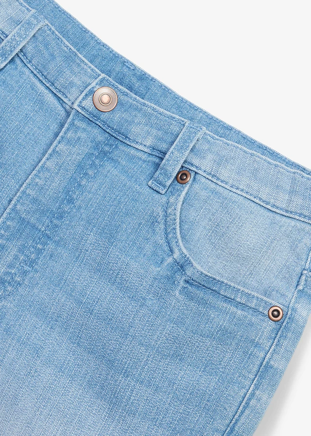 Jeansshort mid waist • lichtblauw denim • product-page.page-title-suffix