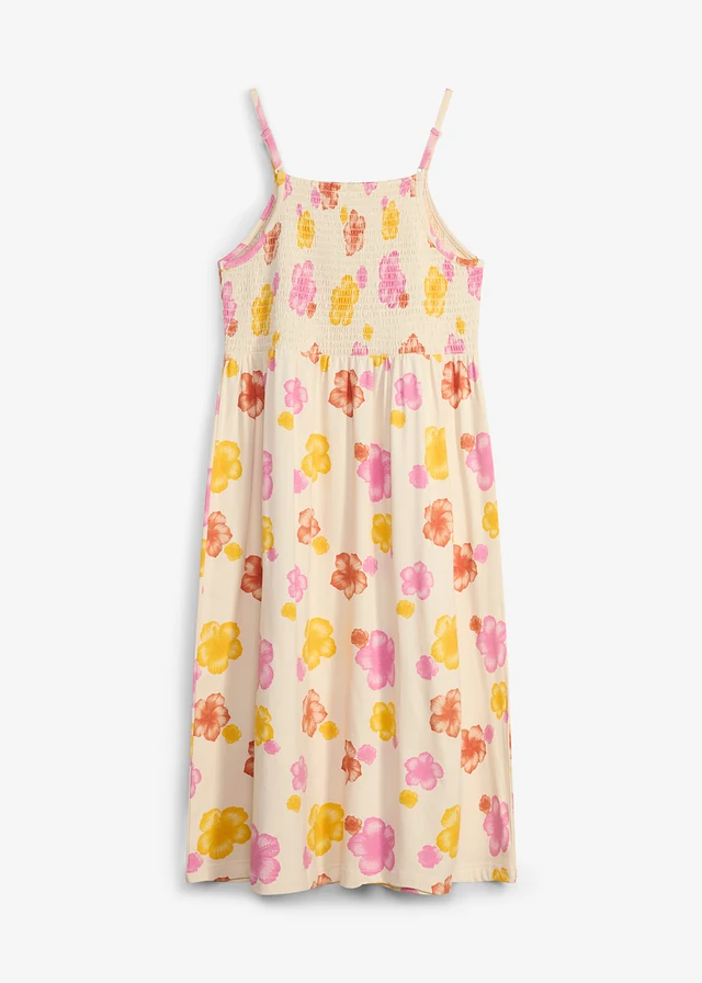 Robe en jersey coton extensible • argenté floral • product-page.page-title-suffix