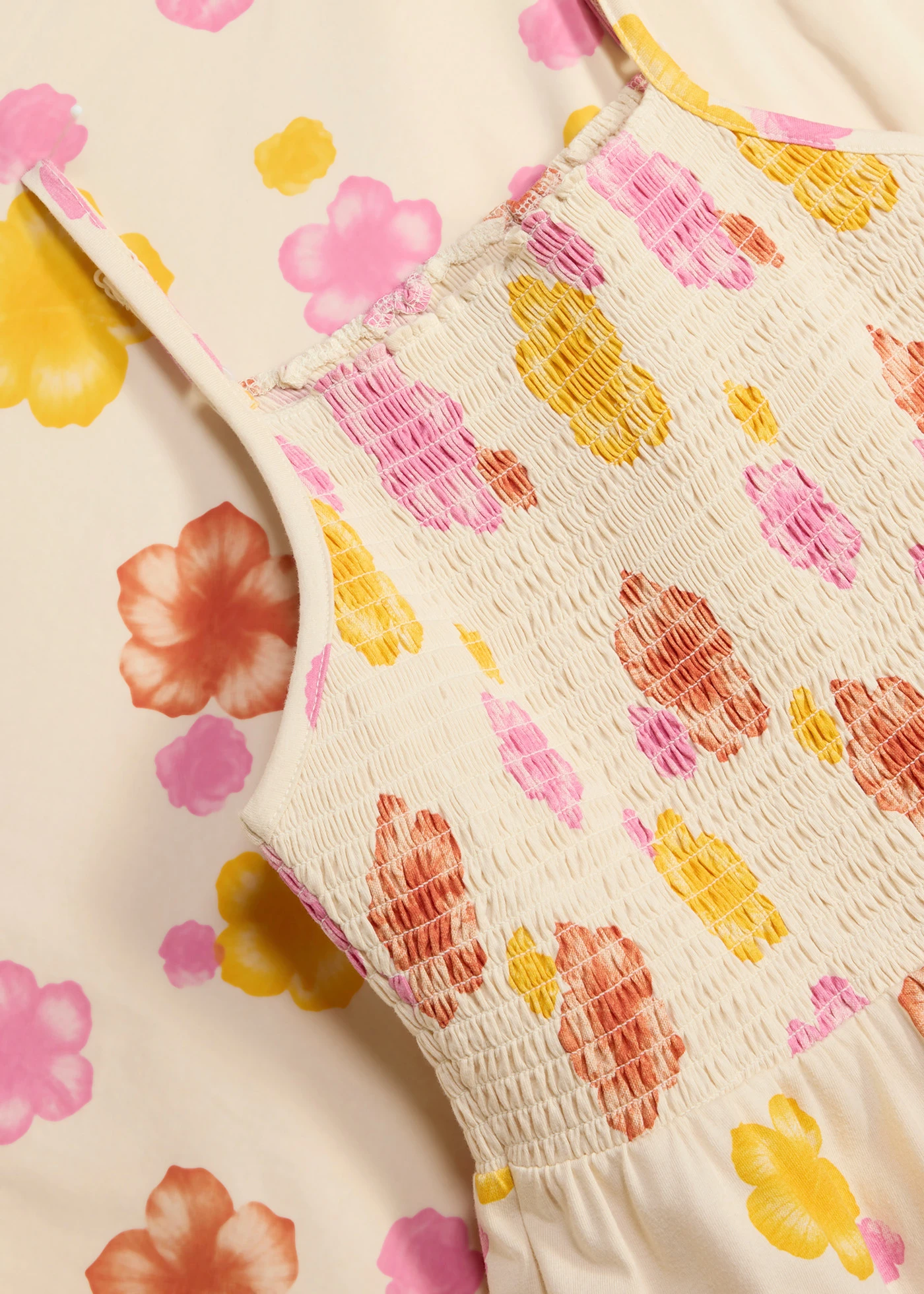 Robe en jersey coton extensible • argenté floral • product-page.page-title-suffix