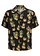 Overhemd van JJ REBEL met korte mouwen, Kleur: zwart met print
