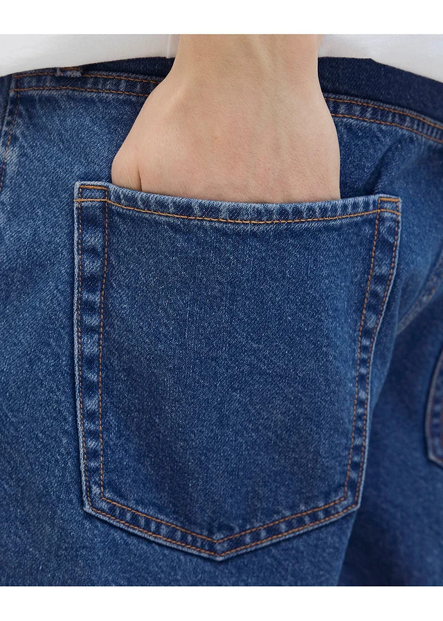 Short en jean JJ REBEL, taille mi-haute • bleu denim • product-page.page-title-suffix