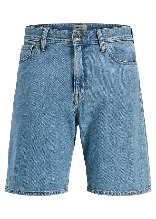 JJ REBEL džínsové šortky, Mid Waist • modrá denim • obchod bonprix