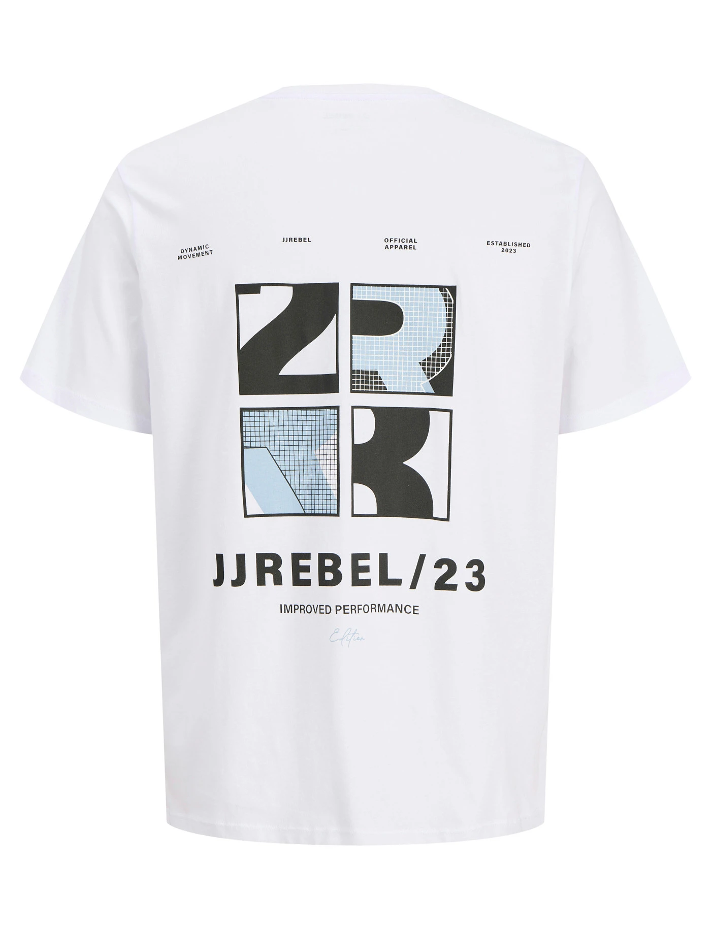 JJ REBEL T-shirt z czystej bawełny • biały z nadrukiem • sklep bonprix