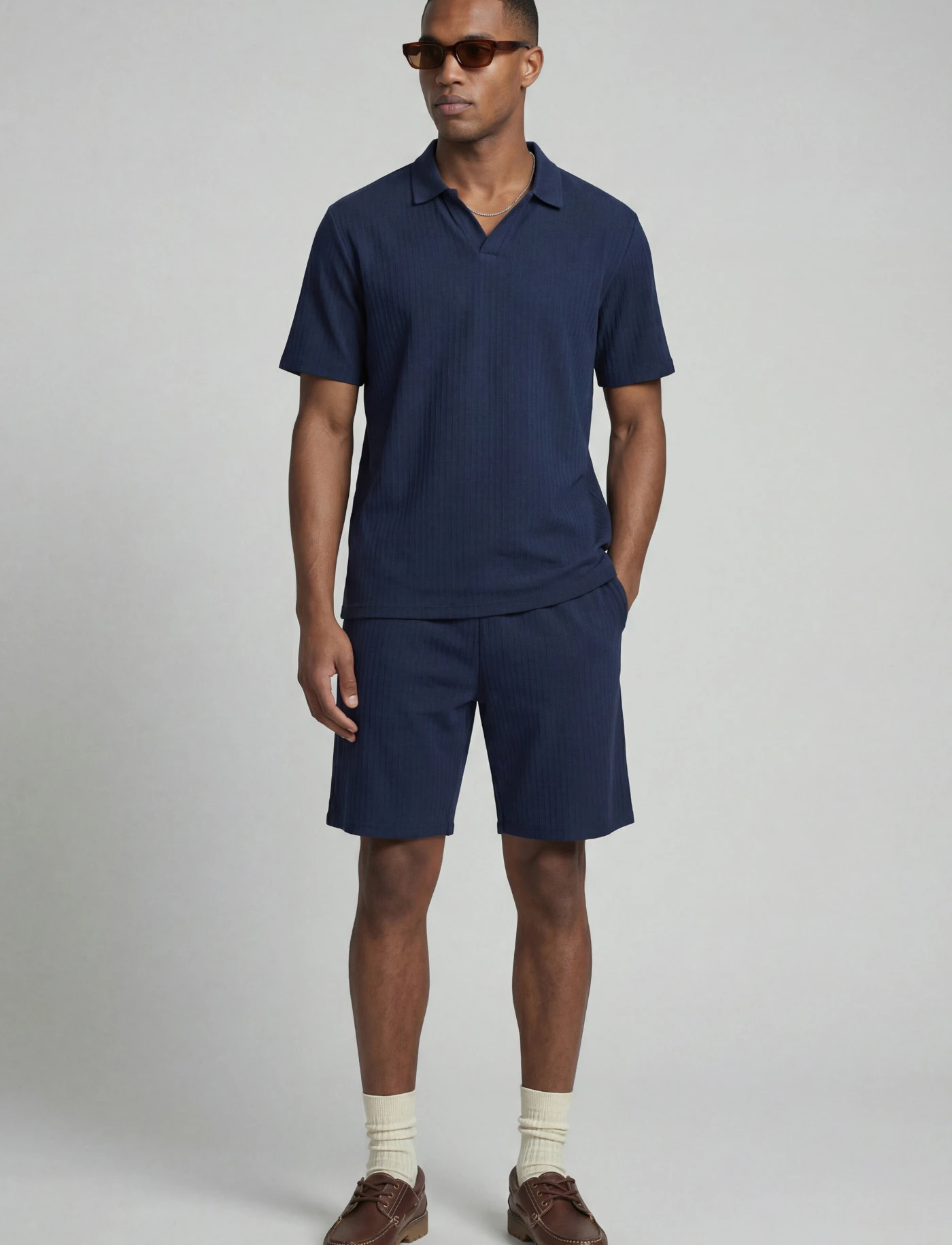 T-shirt et short JJ REBEL (ens. 2 pces) • bleu encre • product-page.page-title-suffix