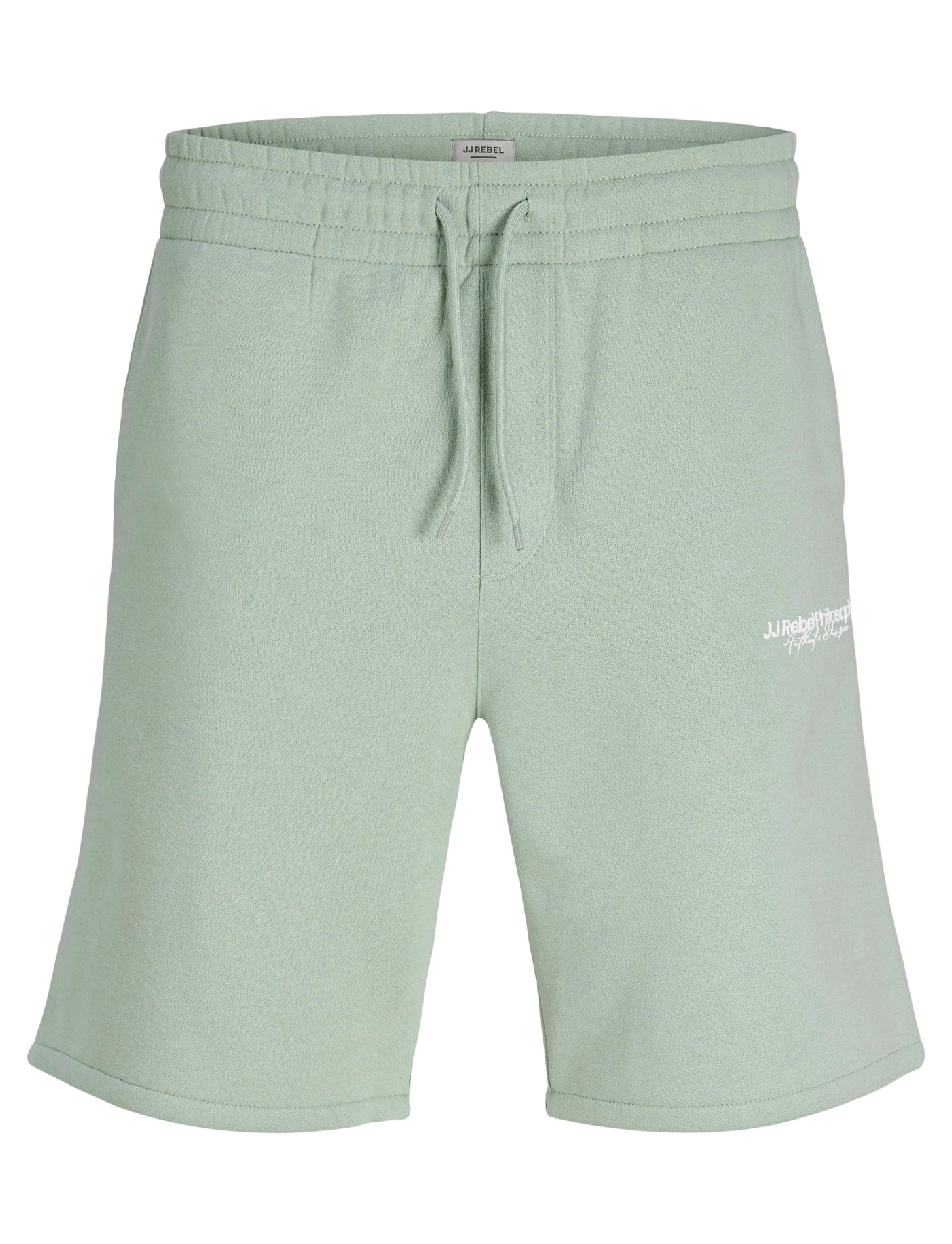 Sweat short van JJ REBEL in regular fit • grijsgroen • product-page.page-title-suffix