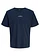 T-shirt JJ REBEL 100% coton, Couleur: bleu encre imprimé