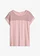 T-shirt doux en viscose extensible, Couleur: rose clair