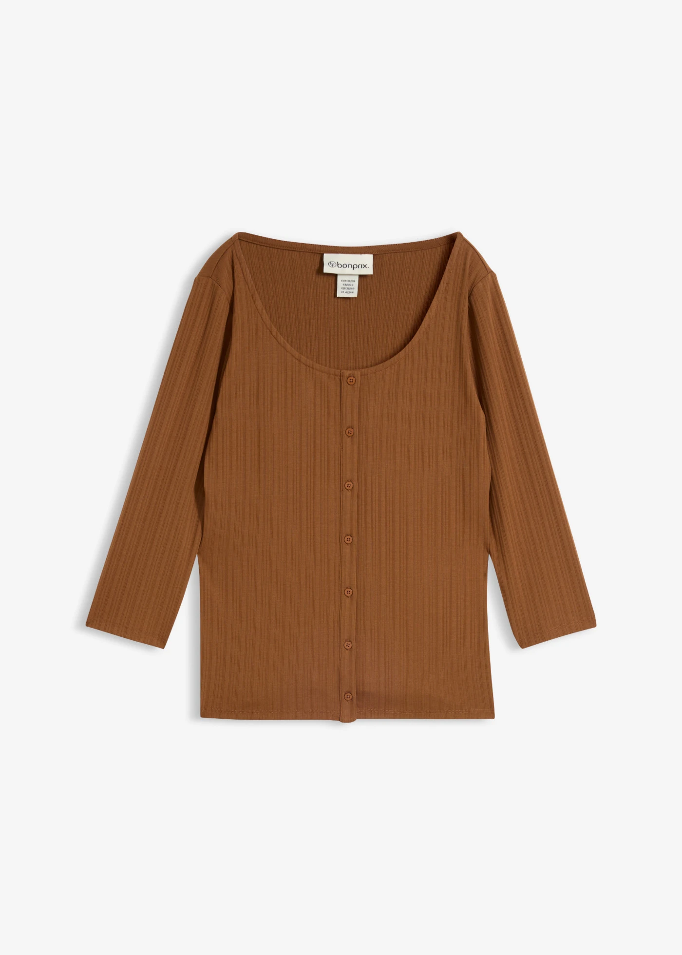 T-shirt doux en modal mélangé • toffee • Boutique bonprix