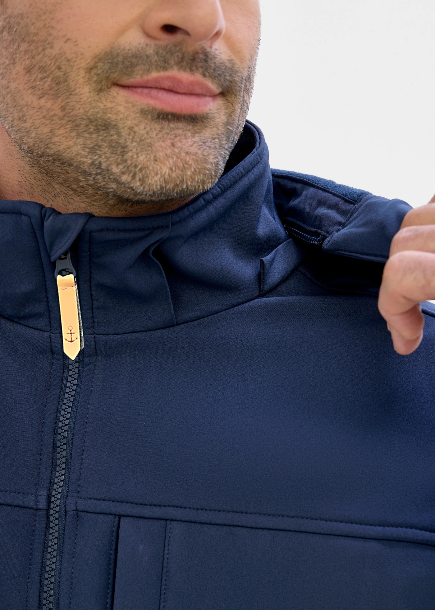 Waterafstotende softshell parka • donkerblauw • bonprix online shop