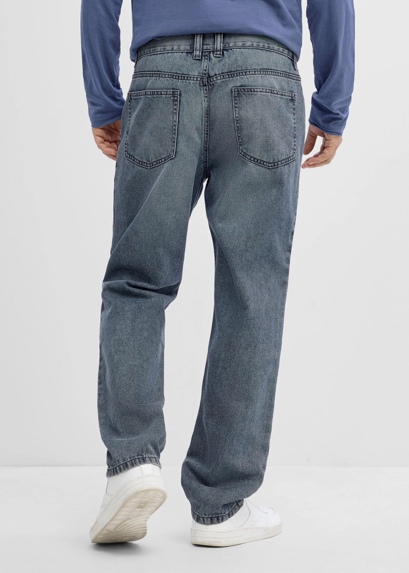 Jean droit, classique • bleu noir denim • Boutique bonprix