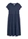 Rochie tricot din bumbac organic, culoare: bleumarin