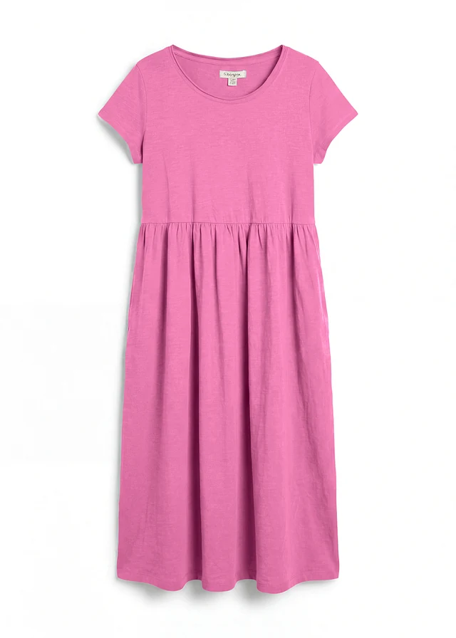 Rochie tricot din bumbac organic