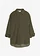 Chemise en velours côtelé avec fentes sur le côté, Couleur: olive foncé
