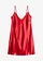 Nuisette en satin, Couleur: rouge