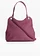 Sac à main en suédine, Couleur: rouge érable