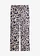 Broek van soepele viscose, Kleur: donkerblauw-kiezelbeige gebloemd