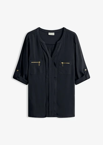 Tuniekblouse van soepele viscose