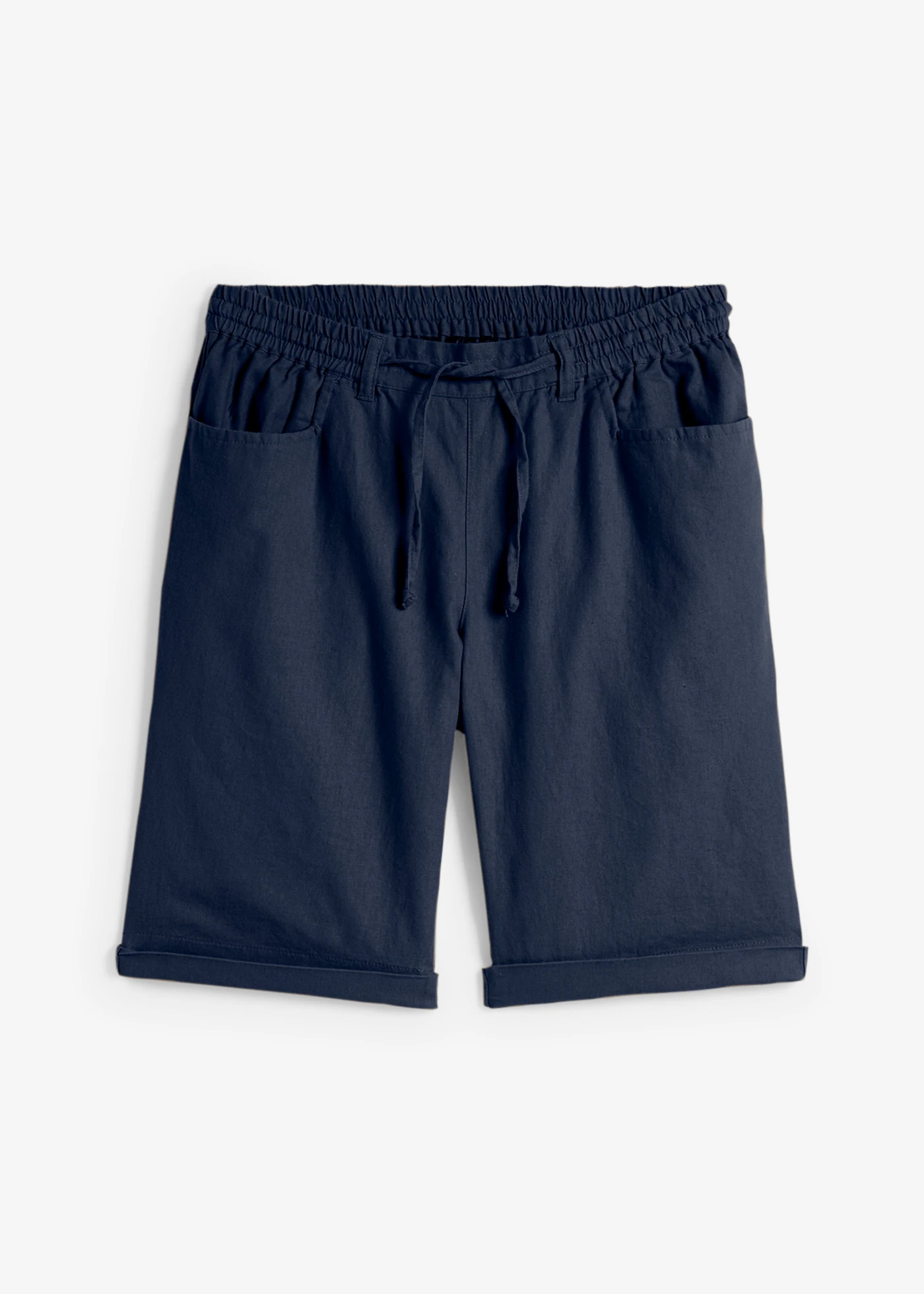 Bermuda en lin majoritaire • bleu foncé • product-page.page-title-suffix