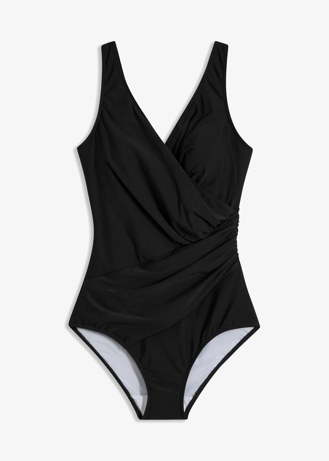 Medium corrigerend badpak in wikkellook • zwart • product-page.page-title-suffix