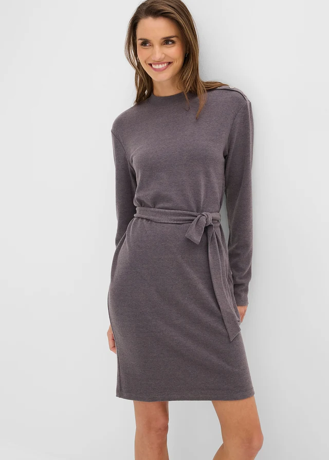 Jersey jurk van een viscosemix • donkerblauw • bonprix online shop
