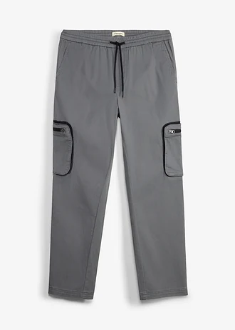 Spodnie regular fit, z praktycznymi kieszeniami, straight