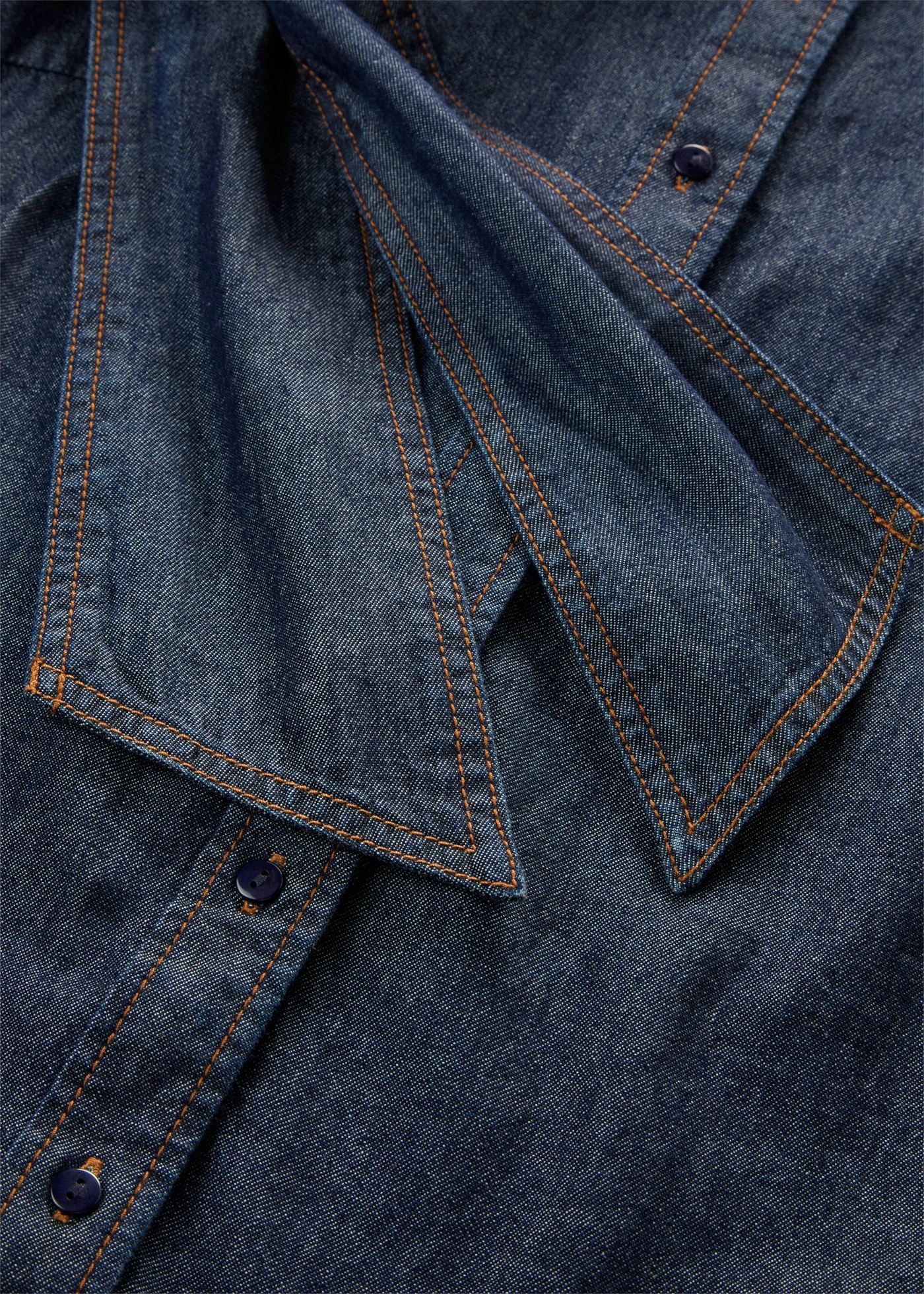Džínová halenka z organické bavlny • sytě modrý denim unwashed • bonprix obchod