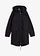 Parka déperlante, Couleur: noir