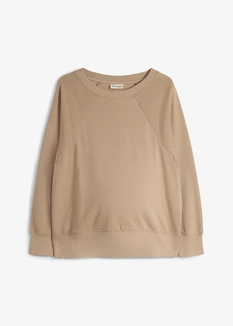 Bluza ciążowa i do karmienia z bawełny organicznej, 2 w 1