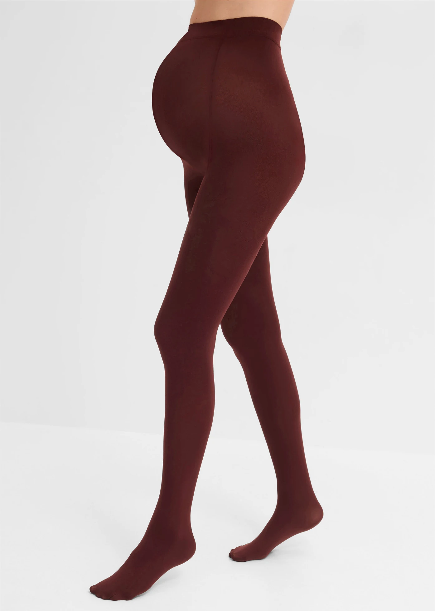 Těhotenské punčochové kalhoty 90 DEN • rezavě červená • bonprix obchod