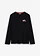 T-shirt manches longues 100% coton, Couleur: noir