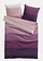 Povlečení z bavlněné směsi, barva: bobulová