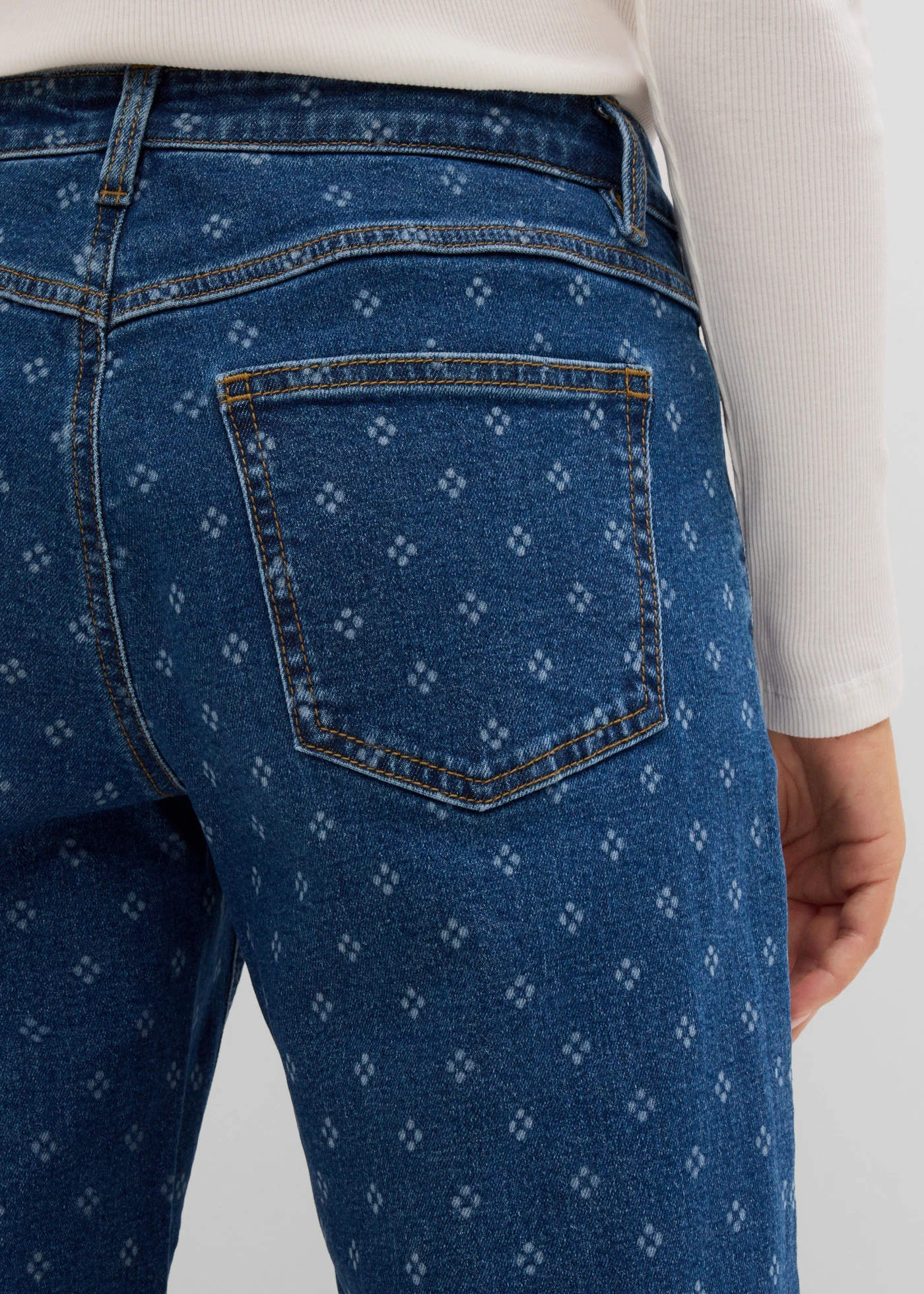 Wide leg jeans, mid waist • blauw denim • bonprix online shop