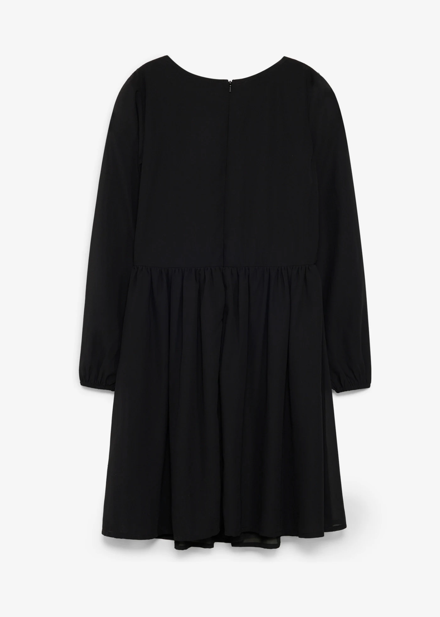 Rochie din șifon • negru • magazin bonprix