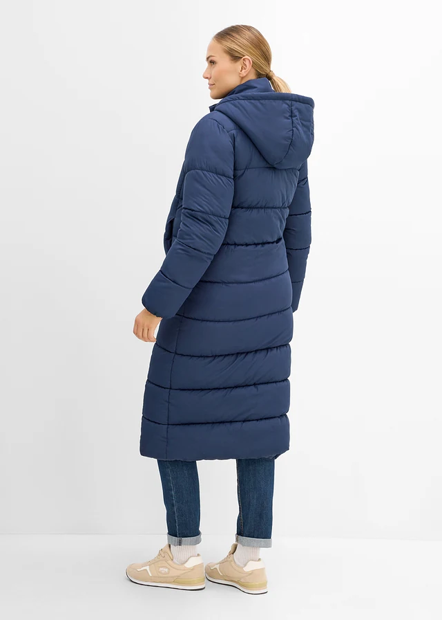 Warme 2-in-1 zwangerschapsjas met draaginzet • donkerblauw • bonprix online shop