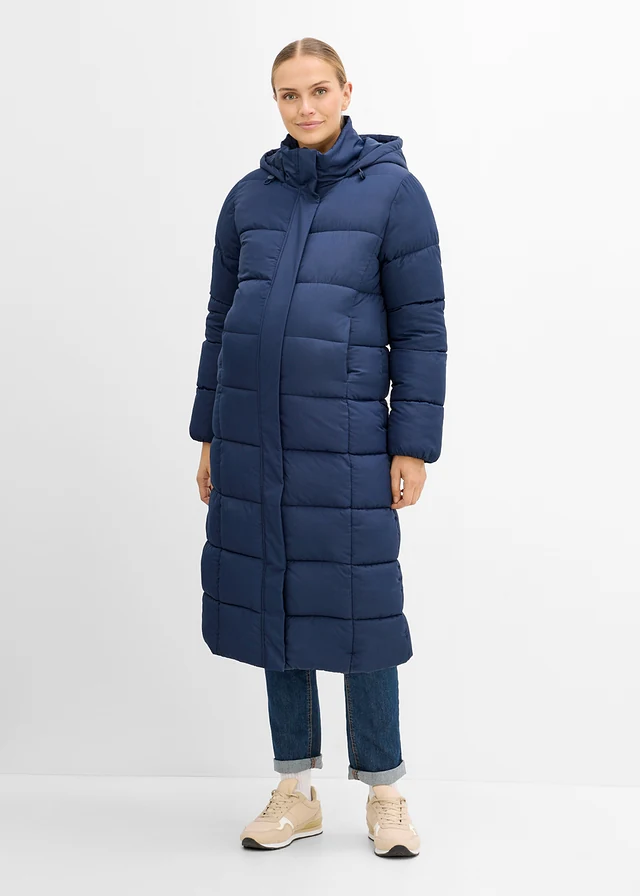 Doudoune de grossesse 2-en-1 chaude avec fonction portage • bleu foncé • Boutique bonprix